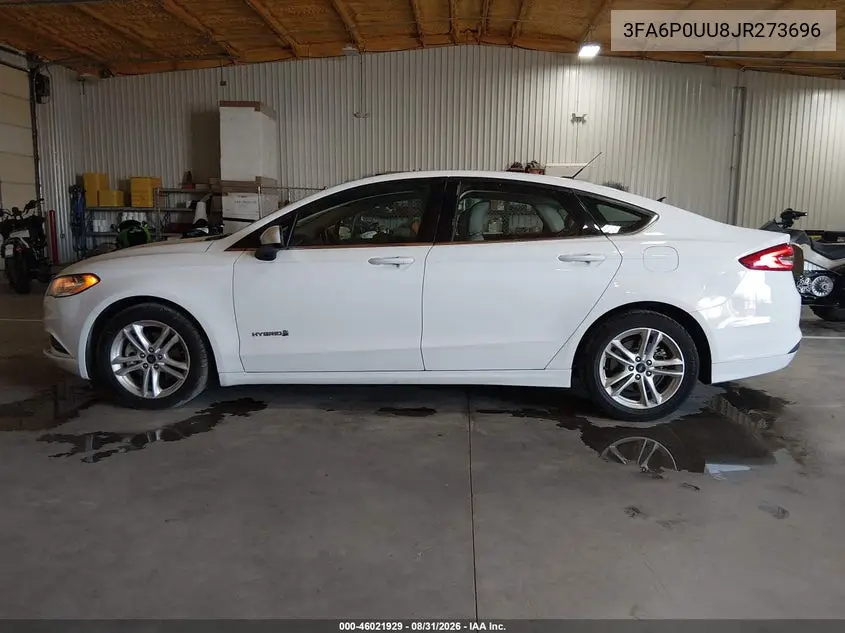 2018 FORD FUSION VIN 3FA6P0UU8JR273696 — фото 14