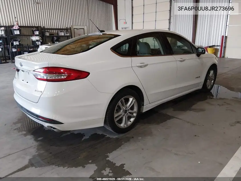 2018 FORD FUSION VIN 3FA6P0UU8JR273696 — фото 4