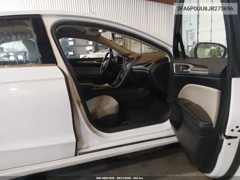 2018 FORD FUSION VIN 3FA6P0UU8JR273696 — фото 5