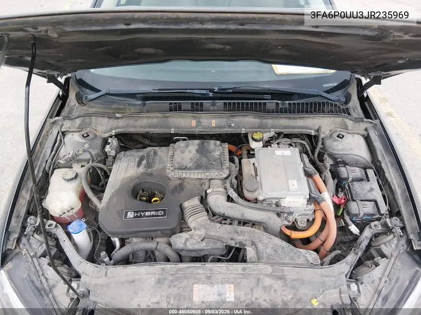2018 FORD FUSION VIN 3FA6P0UU3JR235969 — фото 10