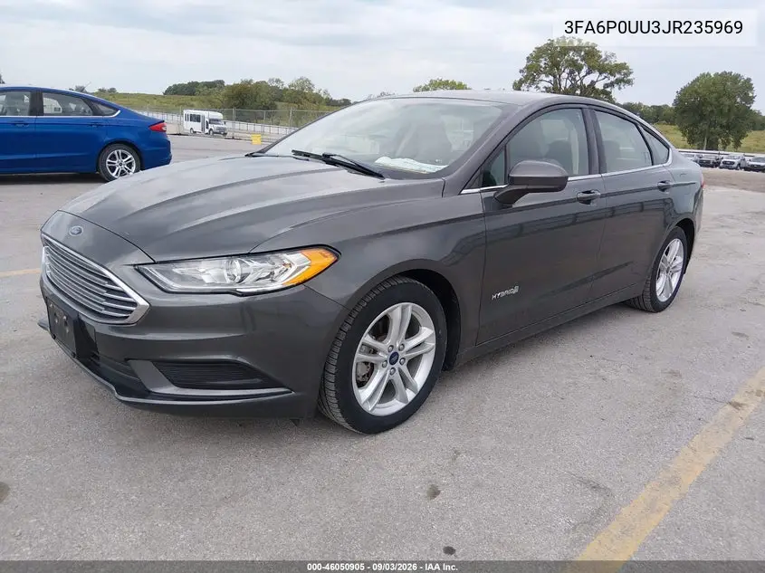 2018 FORD FUSION VIN 3FA6P0UU3JR235969 — фото 2