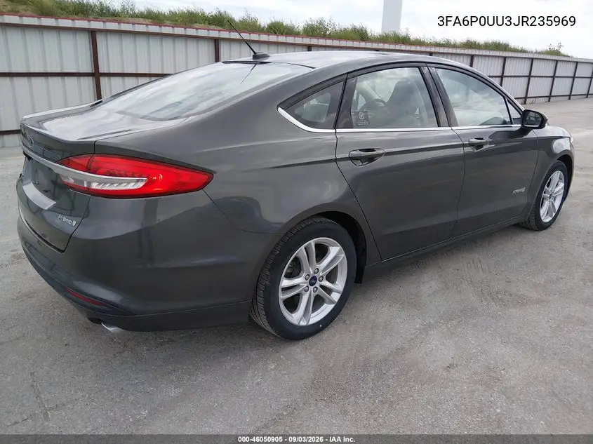 2018 FORD FUSION VIN 3FA6P0UU3JR235969 — фото 4