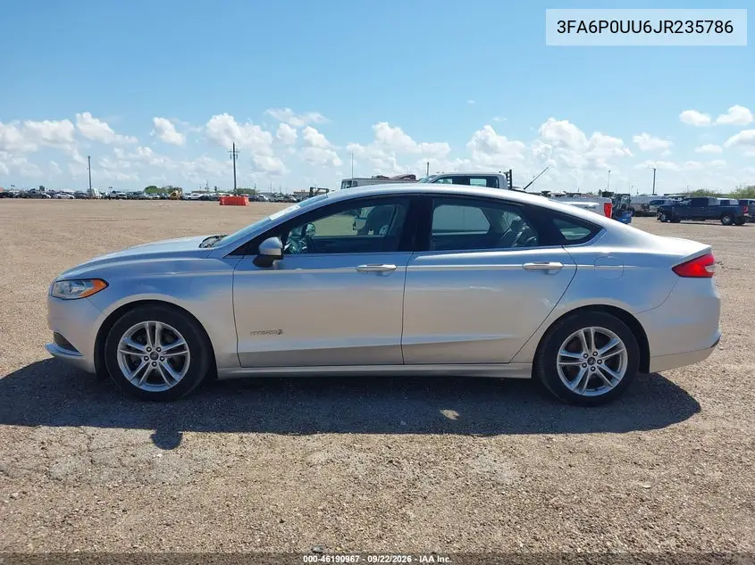 2018 FORD FUSION VIN 3FA6P0UU6JR235786 — фото 14