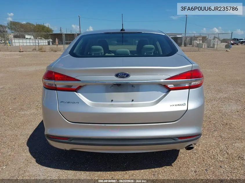 2018 FORD FUSION VIN 3FA6P0UU6JR235786 — фото 16