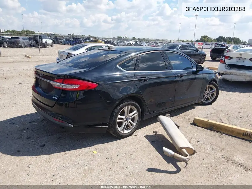 2018 FORD FUSION VIN 3FA6P0HD3JR203288 — фото 4