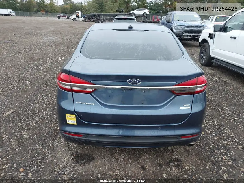 2018 FORD FUSION VIN 3FA6P0HD1JR264428 — фото 16