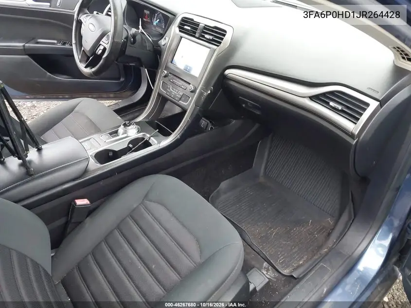 2018 FORD FUSION VIN 3FA6P0HD1JR264428 — фото 5