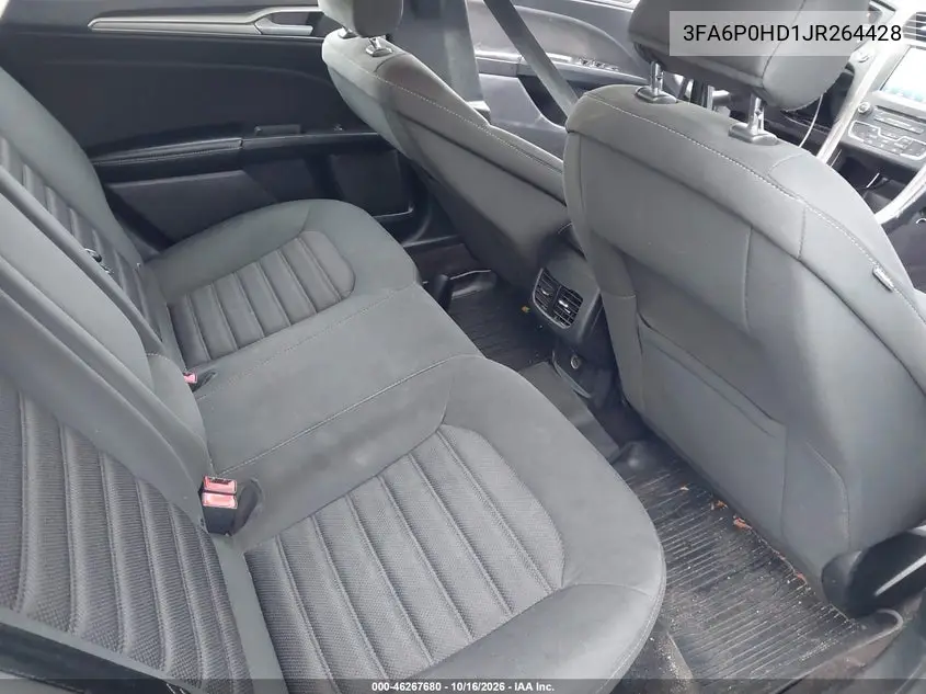 2018 FORD FUSION VIN 3FA6P0HD1JR264428 — фото 8