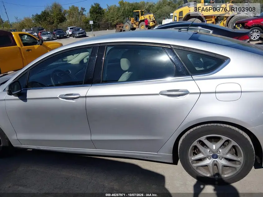 2018 FORD FUSION VIN 3FA6P0G76JR103908 — фото 14