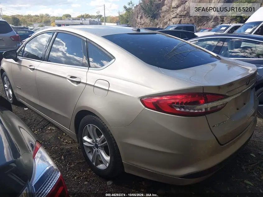 2018 FORD FUSION VIN 3FA6P0LU5JR165201 — фото 3