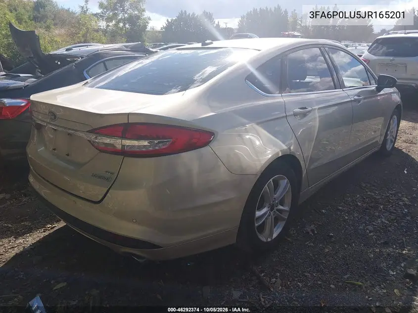 2018 FORD FUSION VIN 3FA6P0LU5JR165201 — фото 4