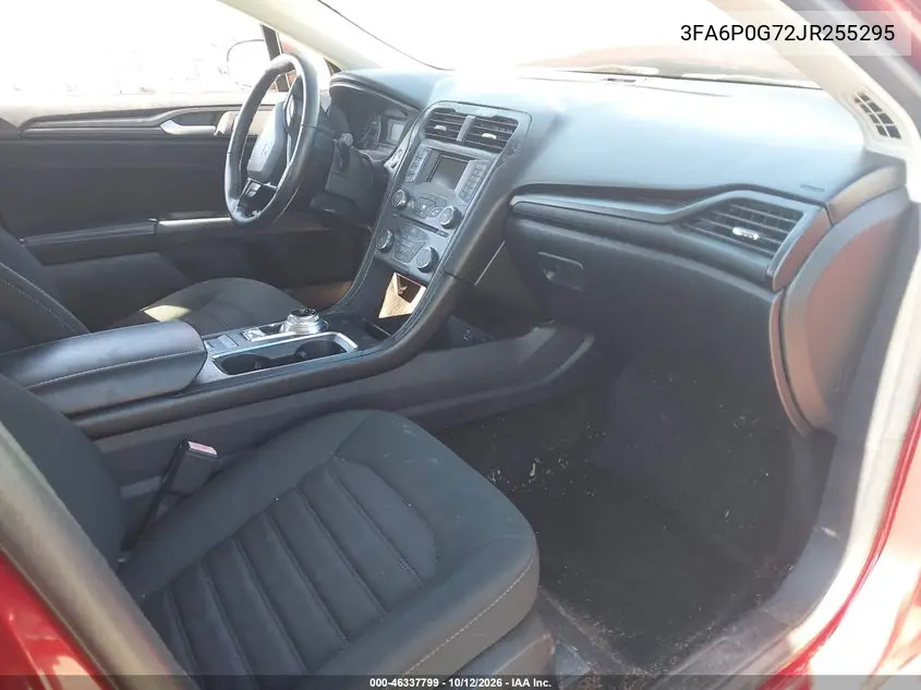 2018 FORD FUSION VIN 3FA6P0G72JR255295 — фото 5