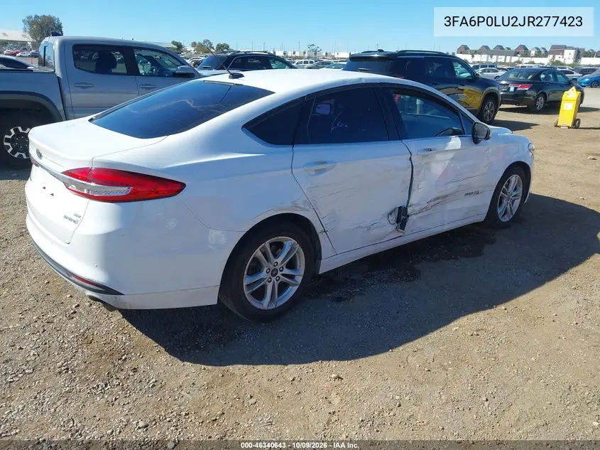 2018 FORD FUSION VIN 3FA6P0LU2JR277423 — фото 4