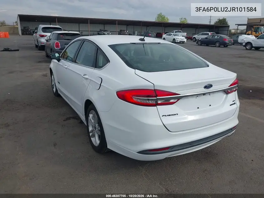 2018 FORD FUSION VIN 3FA6P0LU2JR101584 — фото 3