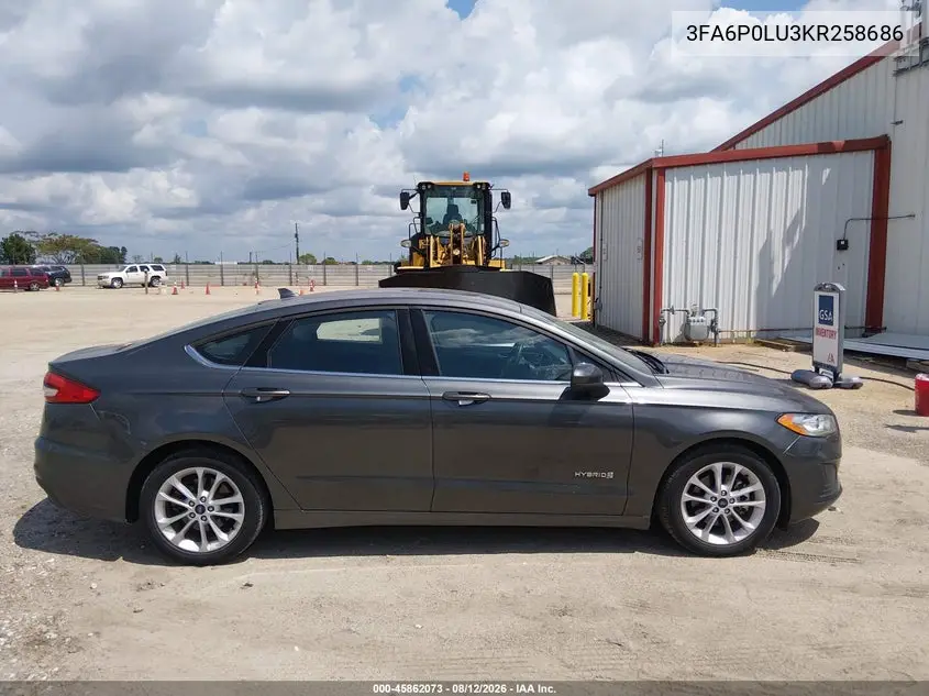 2019 FORD FUSION VIN 3FA6P0LU3KR258686 — фото 14