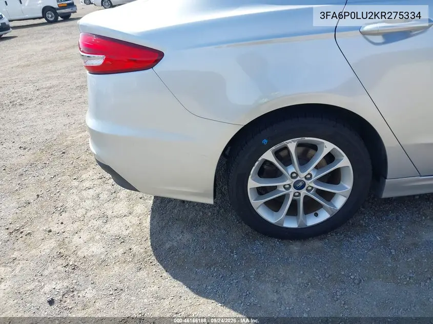 2019 FORD FUSION VIN 3FA6P0LU2KR275334 — фото 16