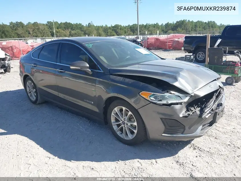 FORD FUSION 2019, VIN 3FA6P0MUXKR239874