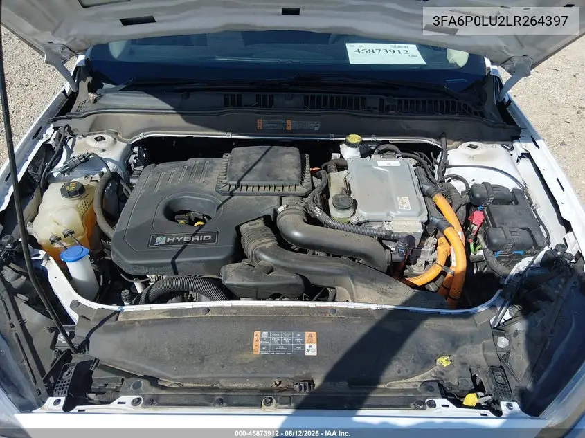 2020 FORD FUSION VIN 3FA6P0LU2LR264397 — фото 10