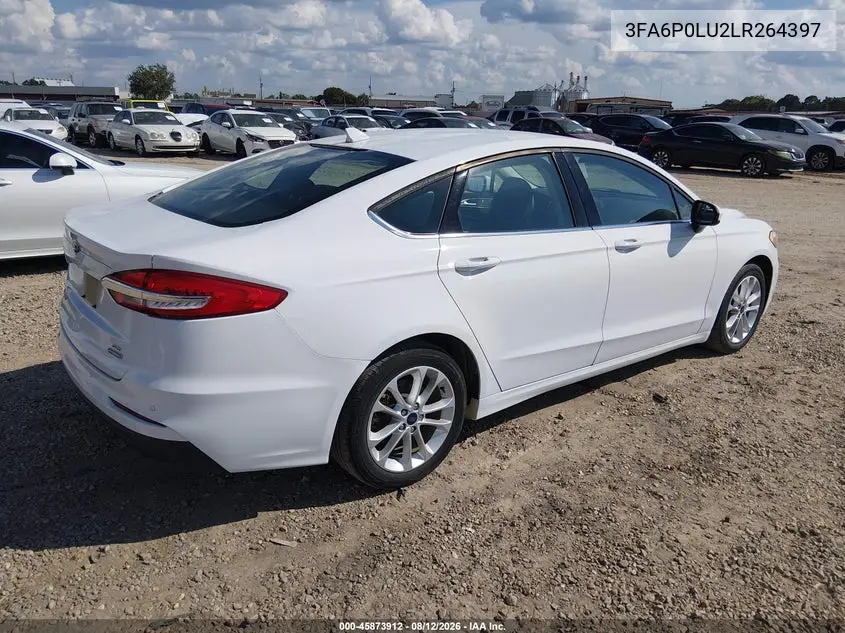 2020 FORD FUSION VIN 3FA6P0LU2LR264397 — фото 4