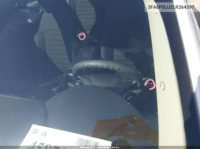 2020 FORD FUSION VIN 3FA6P0LU2LR264397 — фото 6