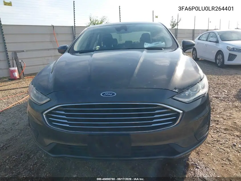 2020 FORD FUSION VIN 3FA6P0LU0LR264401 — фото 12