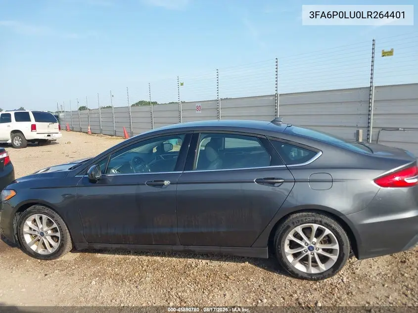 2020 FORD FUSION VIN 3FA6P0LU0LR264401 — фото 14