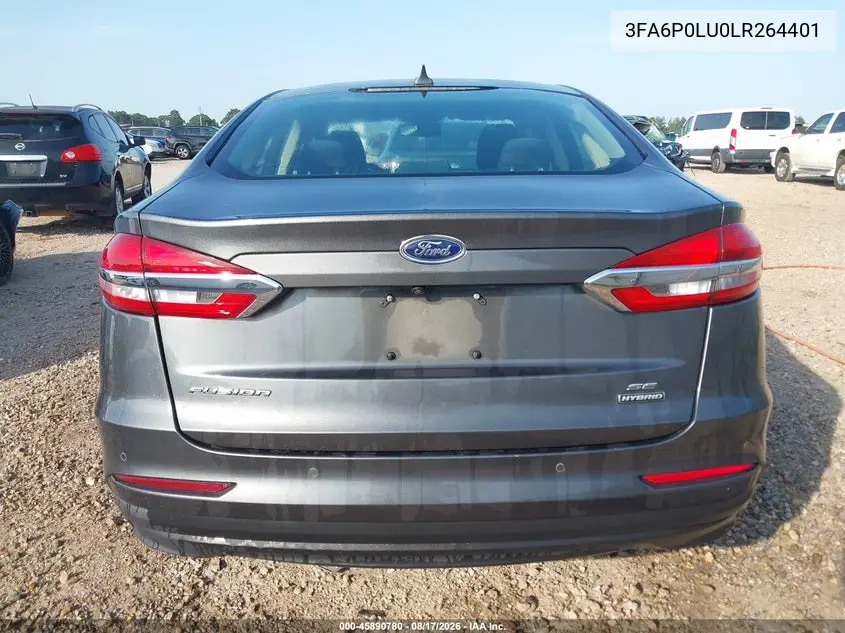 2020 FORD FUSION VIN 3FA6P0LU0LR264401 — фото 16