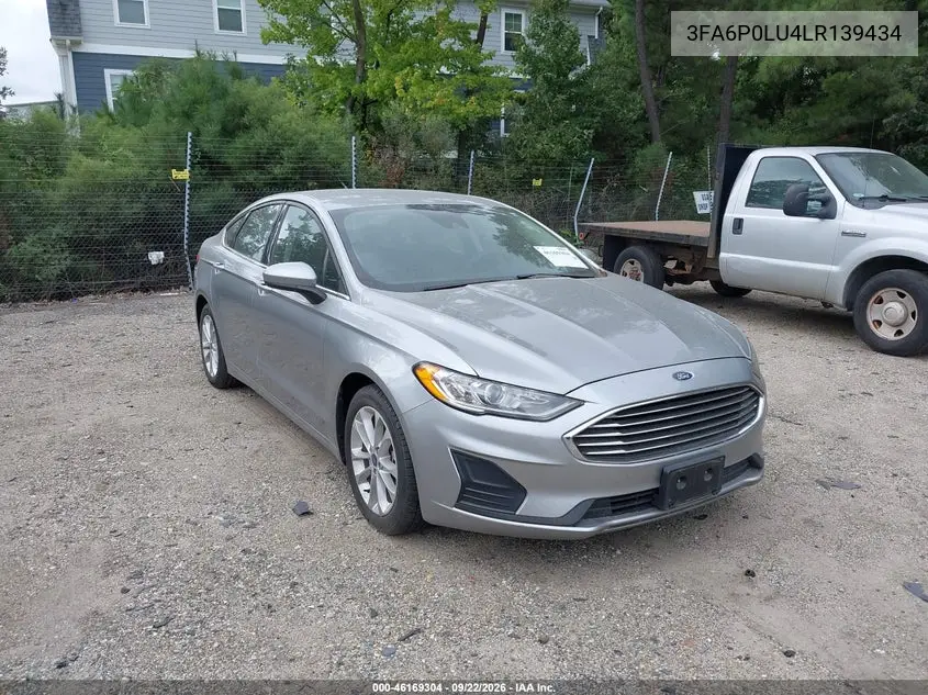 FORD FUSION 2020, VIN 3FA6P0LU4LR139434