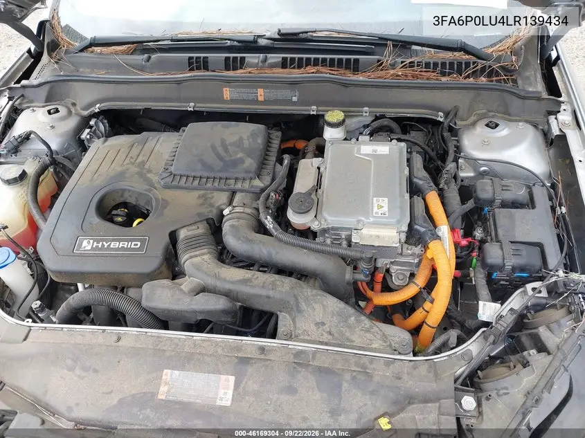 2020 FORD FUSION VIN 3FA6P0LU4LR139434 — фото 10