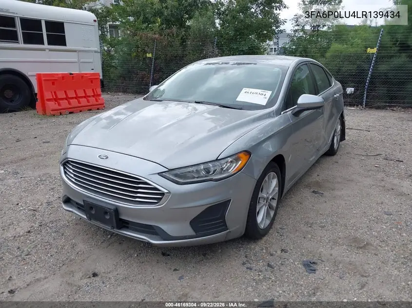 2020 FORD FUSION VIN 3FA6P0LU4LR139434 — фото 2