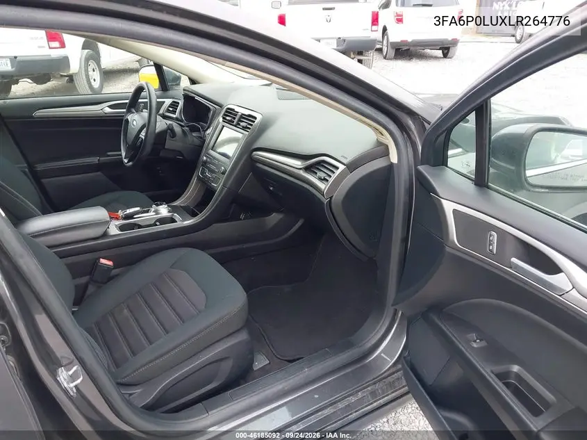 2020 FORD FUSION VIN 3FA6P0LUXLR264776 — фото 5