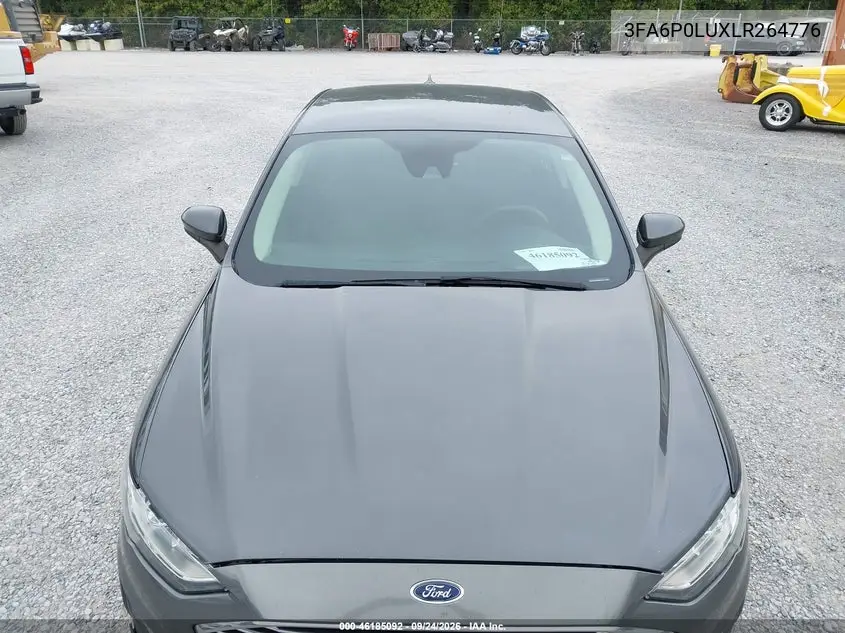2020 FORD FUSION VIN 3FA6P0LUXLR264776 — фото 6