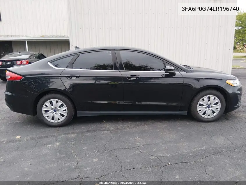 2020 FORD FUSION VIN 3FA6P0G74LR196740 — фото 17