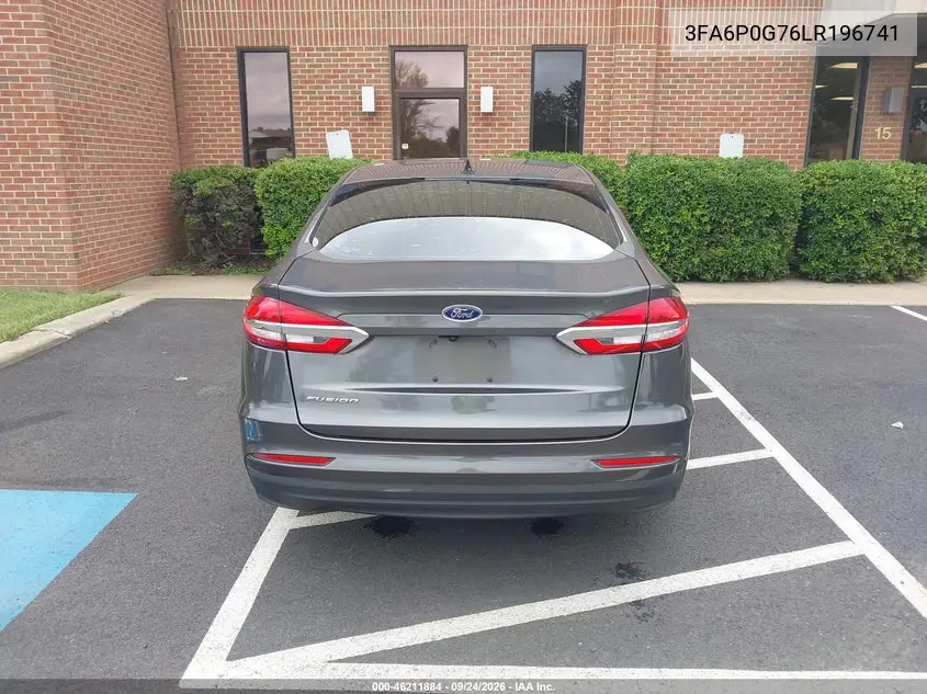 2020 FORD FUSION VIN 3FA6P0G76LR196741 — фото 15