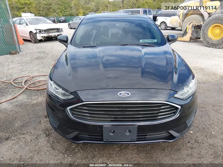2020 FORD FUSION VIN 3FA6P0G71LR119114 — фото 17