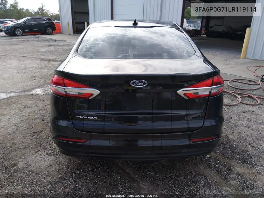 2020 FORD FUSION VIN 3FA6P0G71LR119114 — фото 21
