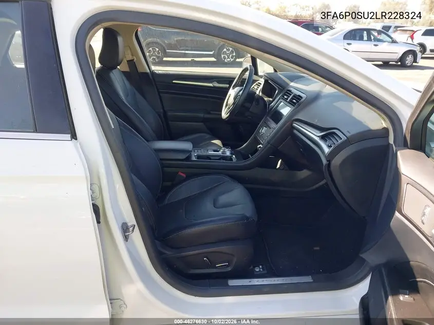 2020 FORD FUSION VIN 3FA6P0SU2LR228324 — фото 5