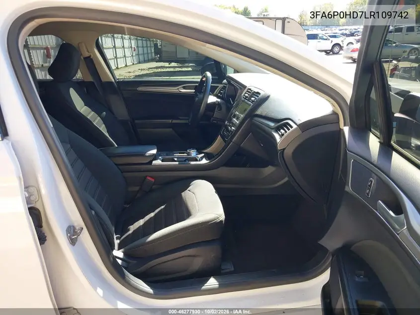 2020 FORD FUSION VIN 3FA6P0HD7LR109742 — фото 5