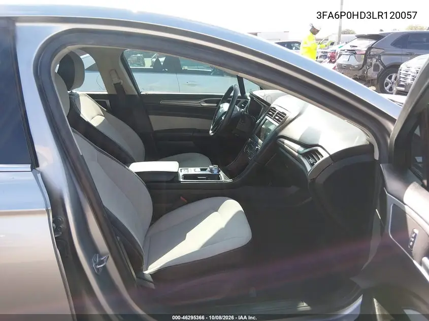 2020 FORD FUSION VIN 3FA6P0HD3LR120057 — фото 5