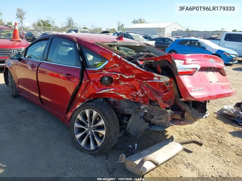 2020 FORD FUSION VIN 3FA6P0T96LR179333 — фото 3