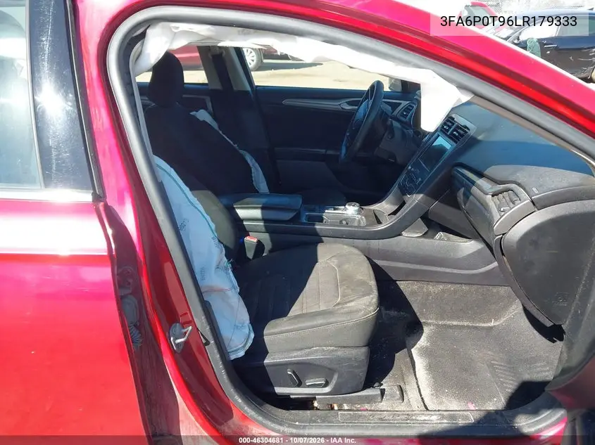 2020 FORD FUSION VIN 3FA6P0T96LR179333 — фото 5