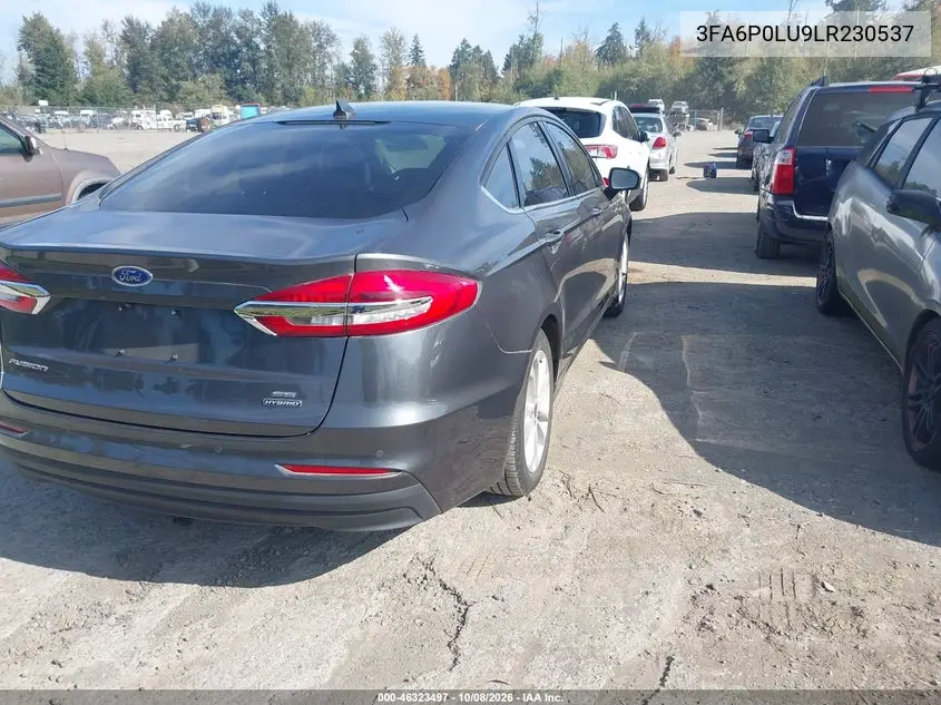 2020 FORD FUSION VIN 3FA6P0LU9LR230537 — фото 4