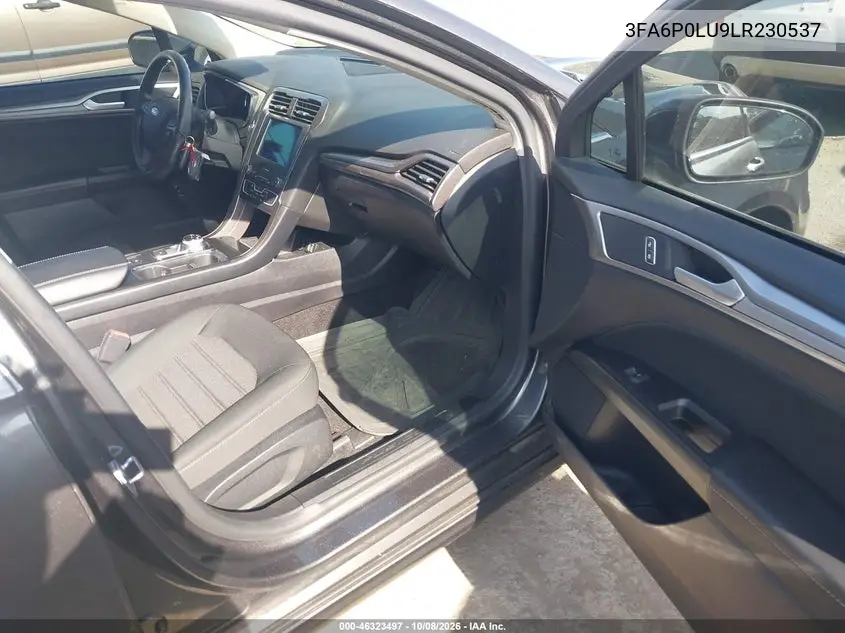 2020 FORD FUSION VIN 3FA6P0LU9LR230537 — фото 5