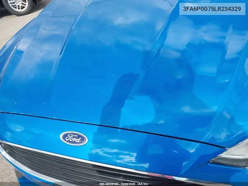 2020 FORD FUSION VIN 3FA6P0G75LR234329 — фото 10