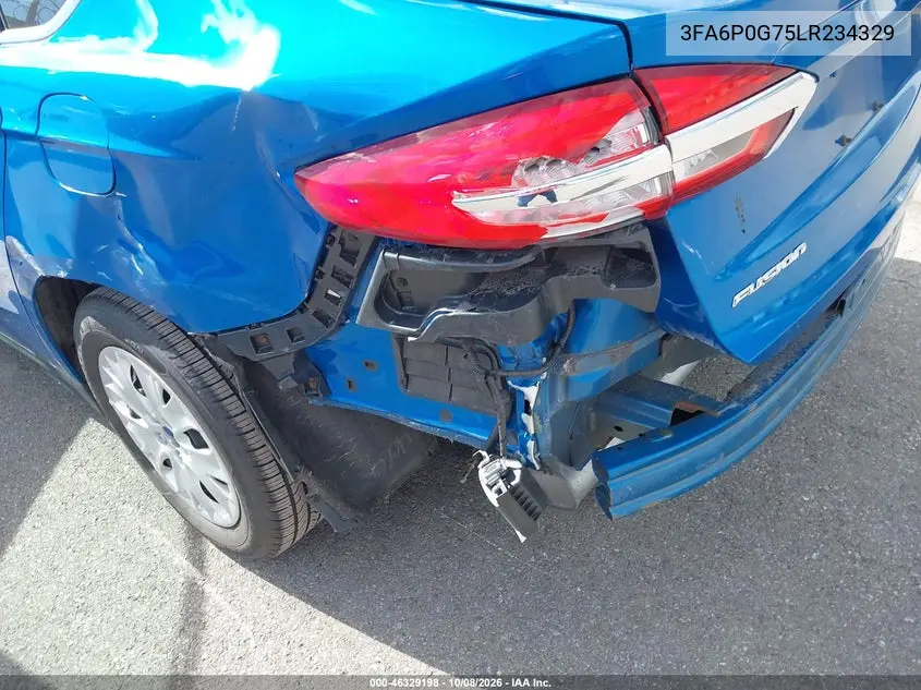 2020 FORD FUSION VIN 3FA6P0G75LR234329 — фото 13
