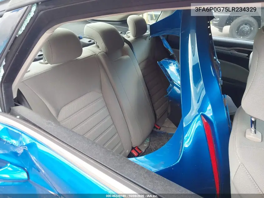 2020 FORD FUSION VIN 3FA6P0G75LR234329 — фото 8