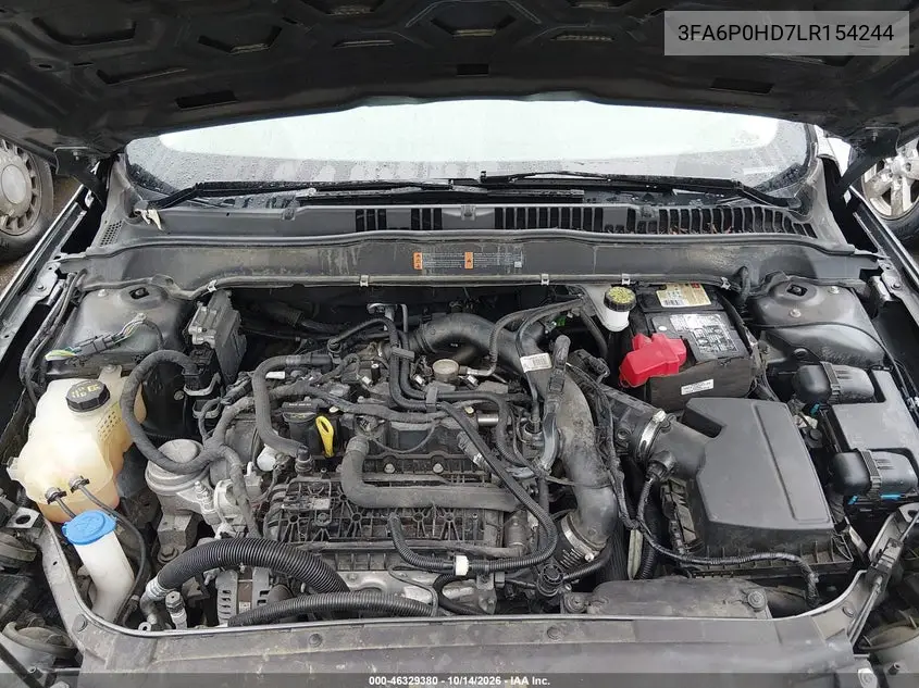 2020 FORD FUSION VIN 3FA6P0HD7LR154244 — фото 10