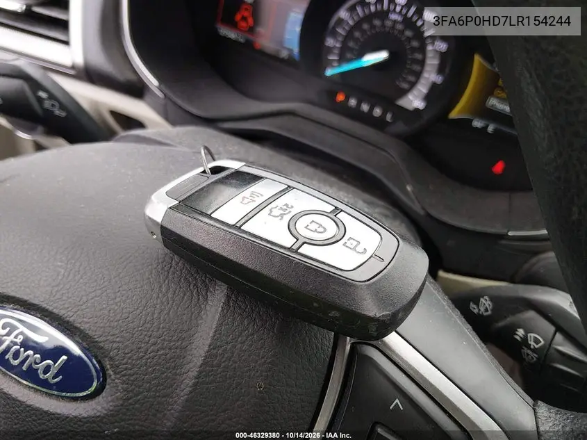 2020 FORD FUSION VIN 3FA6P0HD7LR154244 — фото 11