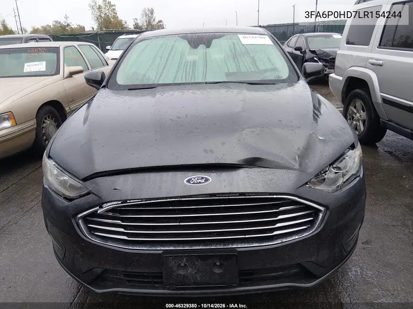 2020 FORD FUSION VIN 3FA6P0HD7LR154244 — фото 12
