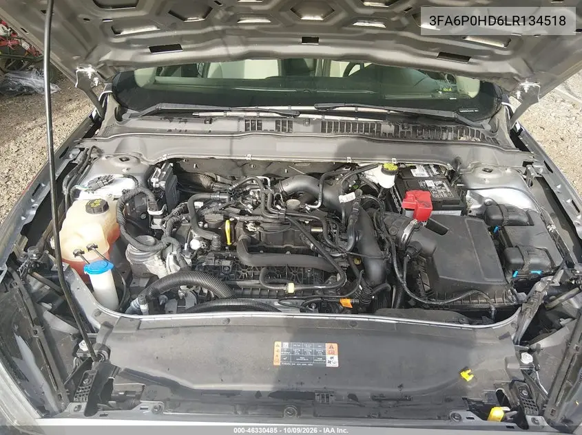 2020 FORD FUSION VIN 3FA6P0HD6LR134518 — фото 10